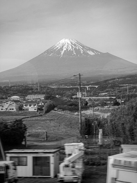 Mt. Fuji (from train)